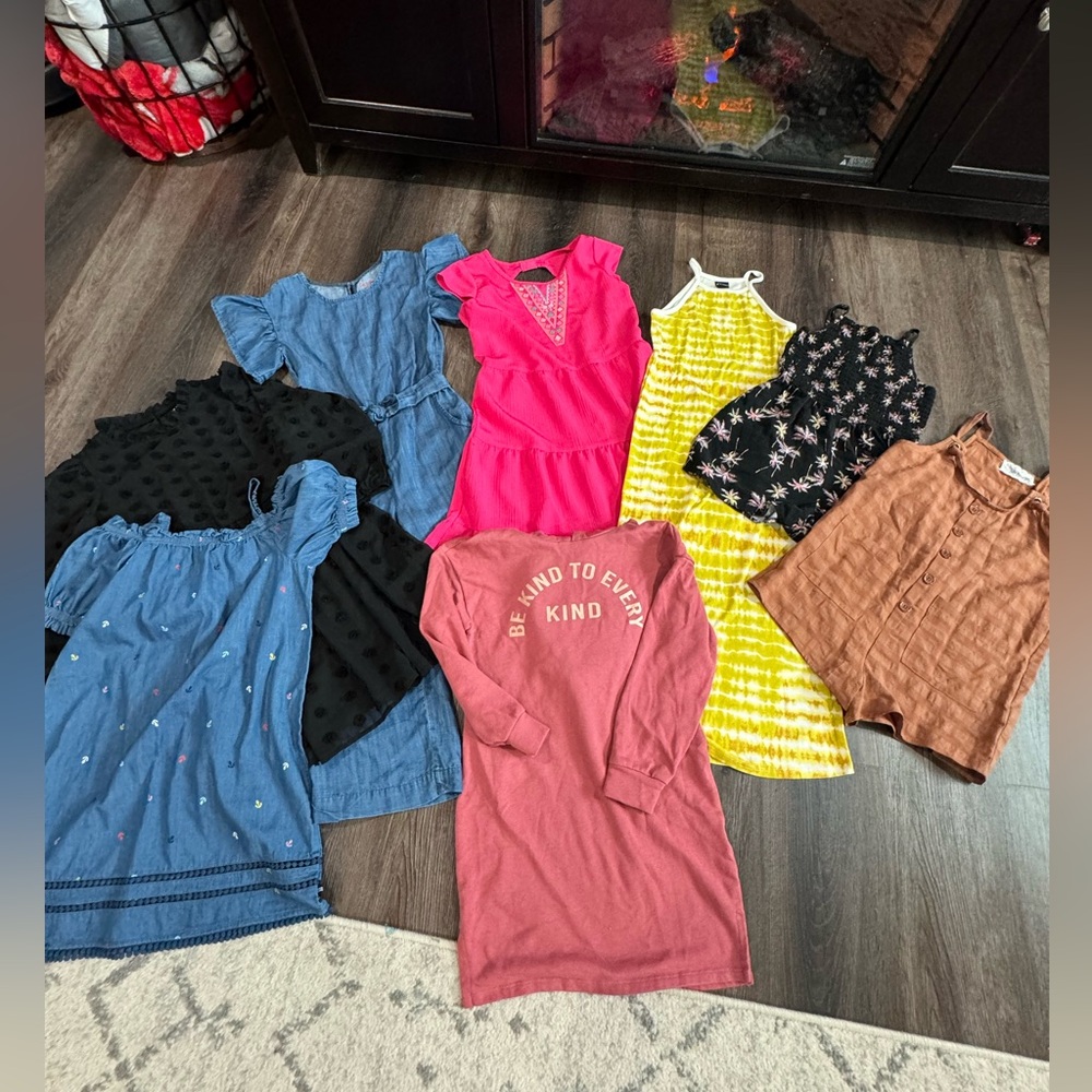Girls dress and more SZ 7/8 lot of 13